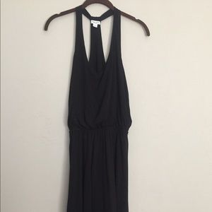 Splendid Black Racerback Asymmetrical Dress